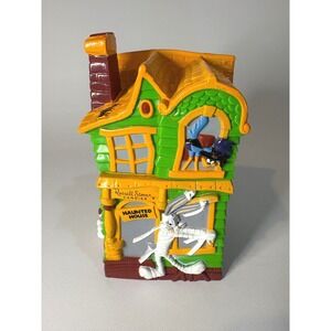 Vintage Russell Stover Looney Tunes Haunted House Coin Bank Bugs Bunny Halloween